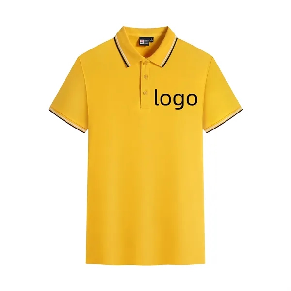 Women's Short Sleeve Lapel Polo - Women's Short Sleeve Lapel Polo - Image 0 of 11