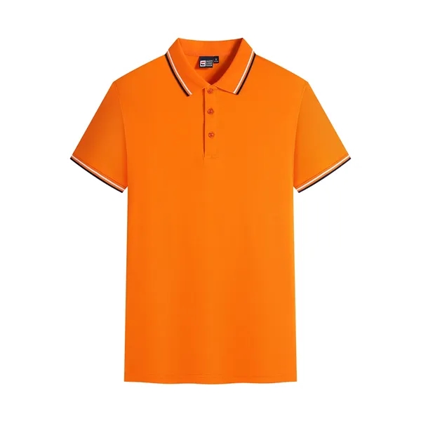 Women's Short Sleeve Lapel Polo - Women's Short Sleeve Lapel Polo - Image 1 of 11