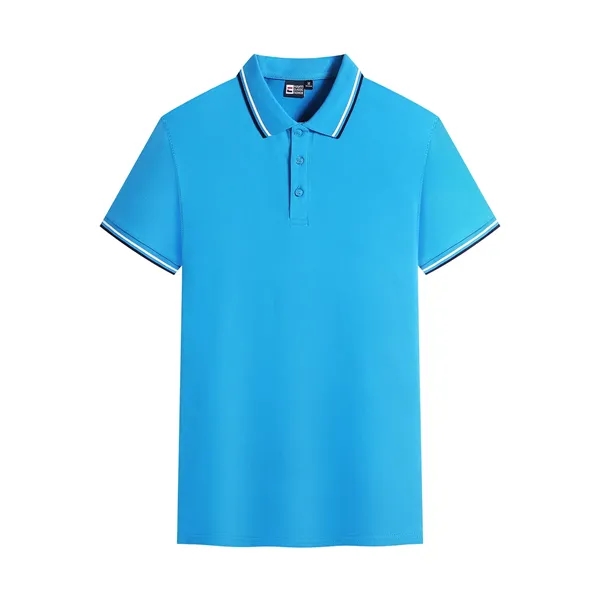 Women's Short Sleeve Lapel Polo - Women's Short Sleeve Lapel Polo - Image 2 of 11