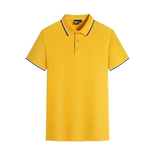 Women's Short Sleeve Lapel Polo - Women's Short Sleeve Lapel Polo - Image 4 of 11