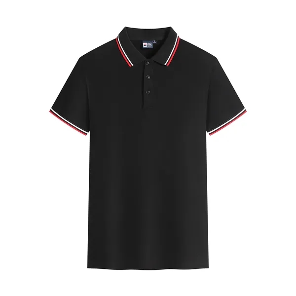 Women's Short Sleeve Lapel Polo - Women's Short Sleeve Lapel Polo - Image 7 of 11