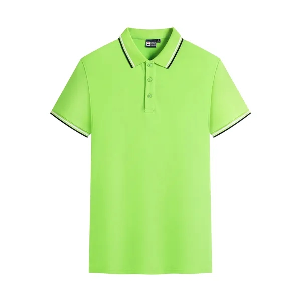 Women's Short Sleeve Lapel Polo - Women's Short Sleeve Lapel Polo - Image 9 of 11