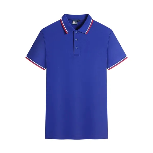 Women's Short Sleeve Lapel Polo - Women's Short Sleeve Lapel Polo - Image 11 of 11