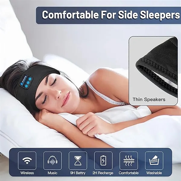 Sleeping Headphones Bluetooth Headband - Sleeping Headphones Bluetooth Headband - Image 1 of 4