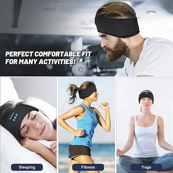 Sleeping Headphones Bluetooth Headband - Sleeping Headphones Bluetooth Headband - Image 4 of 4