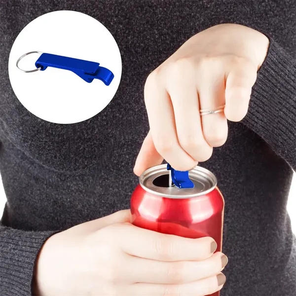 Portable Bottle Opener Keyring Beer LOGO Remover Keychain - Portable Bottle Opener Keyring Beer LOGO Remover Keychain - Image 6 of 8