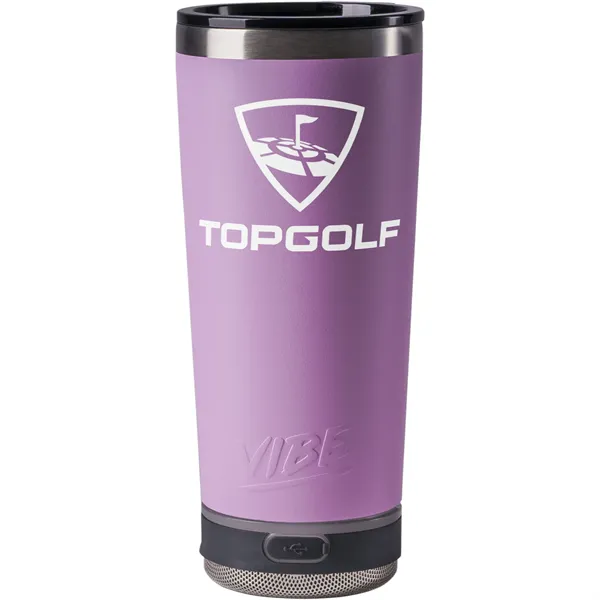 Vibe 18 Oz Tumbler W/ Bluetooth® Speaker - Vibe 18 Oz Tumbler W/ Bluetooth® Speaker - Image 7 of 9