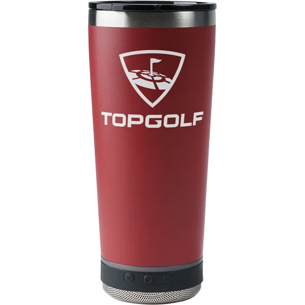 Vibe 18 Oz Tumbler W/ Bluetooth® Speaker - Vibe 18 Oz Tumbler W/ Bluetooth® Speaker - Image 8 of 9