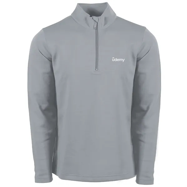Omni Men's Poly Cotton Performance Fleece 1/4 Zip - Omni Men's Poly Cotton Performance Fleece 1/4 Zip - Image 1 of 4