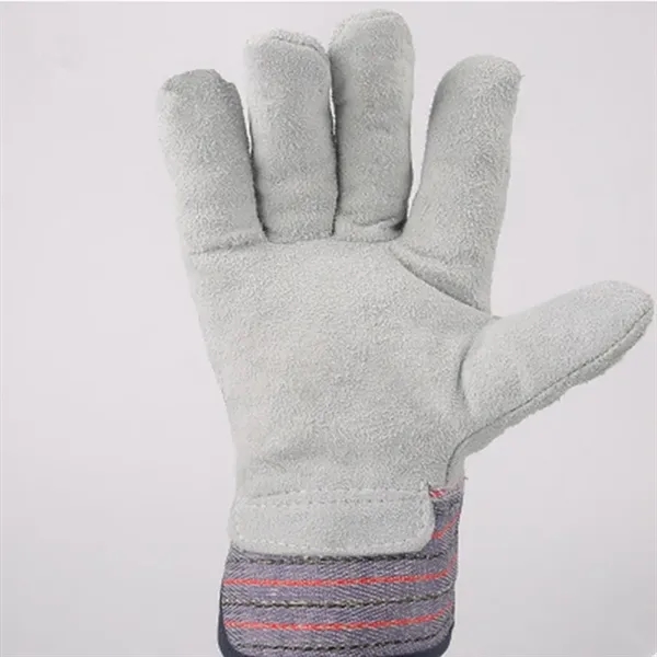 Leather Work Gloves - Leather Work Gloves - Image 3 of 4
