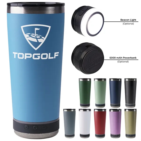 Vibe 18 Oz Tumbler W/ Bluetooth® Speaker