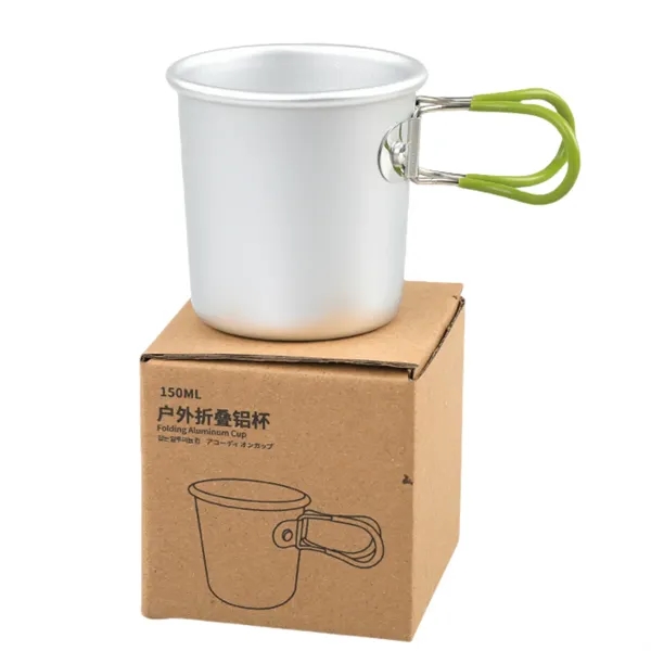 Outdoor Folding Aluminum Cup - Outdoor Folding Aluminum Cup - Image 1 of 3