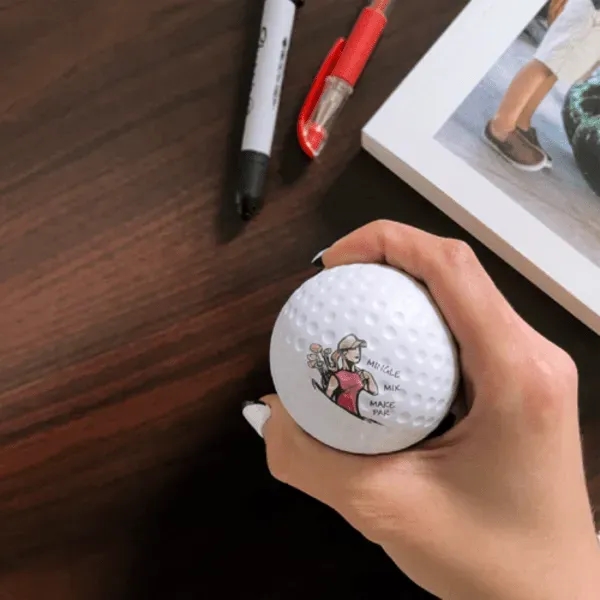 Foam Stress Reliever Golf Ball - Foam Stress Reliever Golf Ball - Image 2 of 2