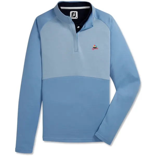 Foot Joy Womens Heather Block 1/4 Zip Midlayer - Foot Joy Womens Heather Block 1/4 Zip Midlayer - Image 4 of 8