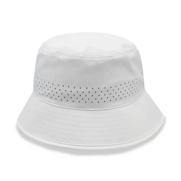 Performance Bucket Hat w/Laser Cut Mesh - Performance Bucket Hat w/Laser Cut Mesh - Image 1 of 10