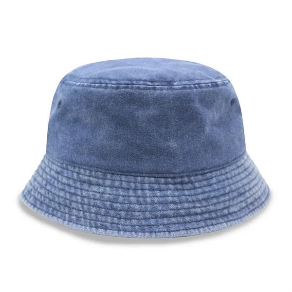 Vintage Garment Washed Pigment Dyed Bucket Hat - Vintage Garment Washed Pigment Dyed Bucket Hat - Image 4 of 9