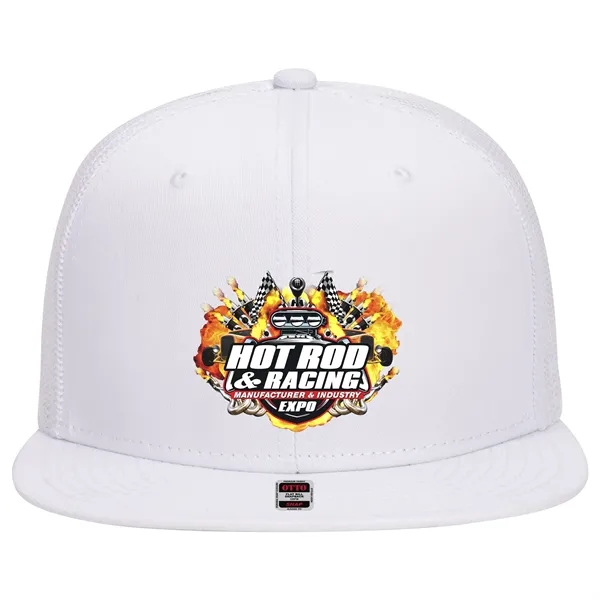 OTTO SNAP 6 PANEL MID PROFILE MESH BACK TRUCKER SNAPBACK HAT - OTTO SNAP 6 PANEL MID PROFILE MESH BACK TRUCKER SNAPBACK HAT - Image 10 of 45