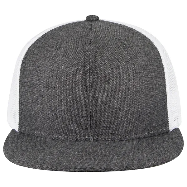 OTTO SNAP 6 PANEL MID PROFILE MESH BACK TRUCKER SNAPBACK HAT - OTTO SNAP 6 PANEL MID PROFILE MESH BACK TRUCKER SNAPBACK HAT - Image 13 of 45