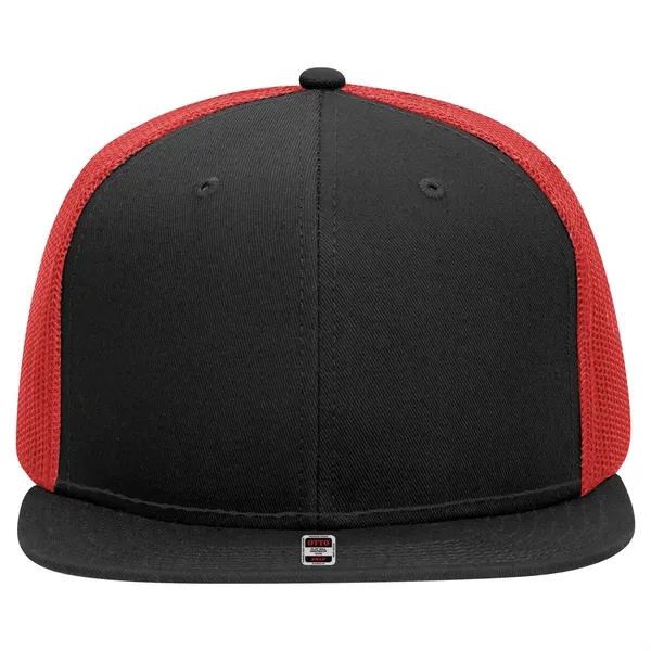 OTTO SNAP 6 PANEL MID PROFILE MESH BACK TRUCKER SNAPBACK HAT - OTTO SNAP 6 PANEL MID PROFILE MESH BACK TRUCKER SNAPBACK HAT - Image 25 of 45