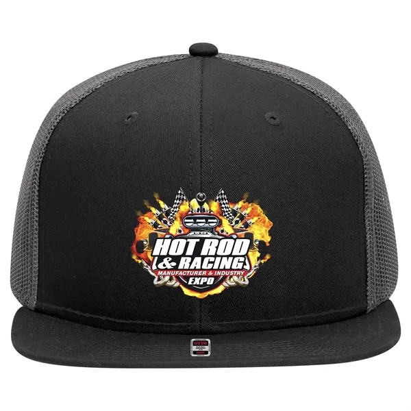 OTTO SNAP 6 PANEL MID PROFILE MESH BACK TRUCKER SNAPBACK HAT - OTTO SNAP 6 PANEL MID PROFILE MESH BACK TRUCKER SNAPBACK HAT - Image 28 of 45