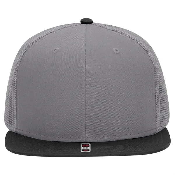 OTTO SNAP 6 PANEL MID PROFILE MESH BACK TRUCKER SNAPBACK HAT - OTTO SNAP 6 PANEL MID PROFILE MESH BACK TRUCKER SNAPBACK HAT - Image 31 of 45