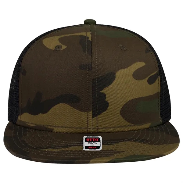 OTTO SNAP 6 PANEL MID PROFILE MESH BACK TRUCKER SNAPBACK HAT - OTTO SNAP 6 PANEL MID PROFILE MESH BACK TRUCKER SNAPBACK HAT - Image 41 of 45