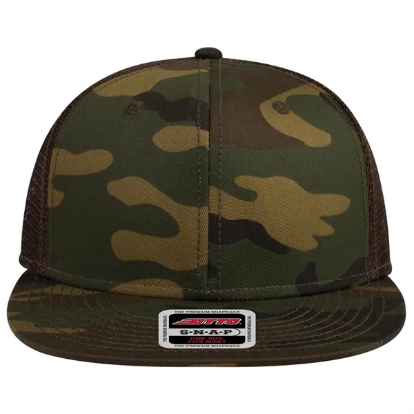 OTTO SNAP 6 PANEL MID PROFILE MESH BACK TRUCKER SNAPBACK HAT - OTTO SNAP 6 PANEL MID PROFILE MESH BACK TRUCKER SNAPBACK HAT - Image 43 of 45