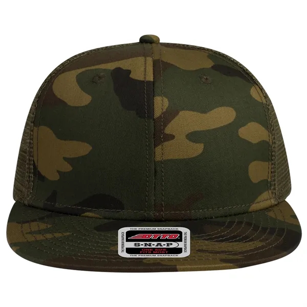 OTTO SNAP 6 PANEL MID PROFILE MESH BACK TRUCKER SNAPBACK HAT - OTTO SNAP 6 PANEL MID PROFILE MESH BACK TRUCKER SNAPBACK HAT - Image 45 of 45