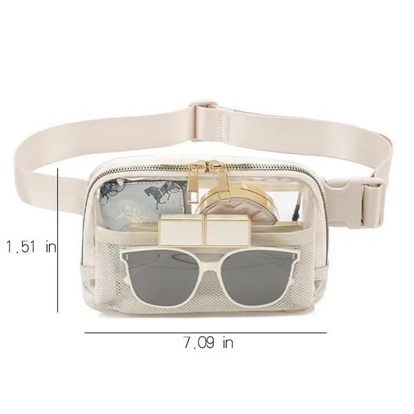Clear Bag Stadium Approved Crossbody Fanny Belt  Pack Unisex - Clear Bag Stadium Approved Crossbody Fanny Belt  Pack Unisex - Image 1 of 6