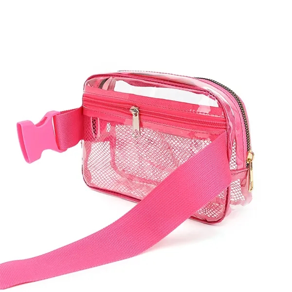 Clear Bag Stadium Approved Crossbody Fanny Belt  Pack Unisex - Clear Bag Stadium Approved Crossbody Fanny Belt  Pack Unisex - Image 4 of 6