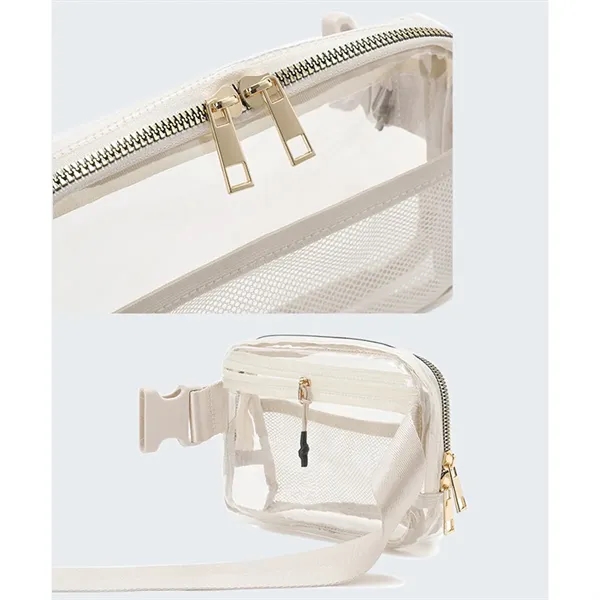 Clear Bag Stadium Approved Crossbody Fanny Belt  Pack Unisex - Clear Bag Stadium Approved Crossbody Fanny Belt  Pack Unisex - Image 6 of 6