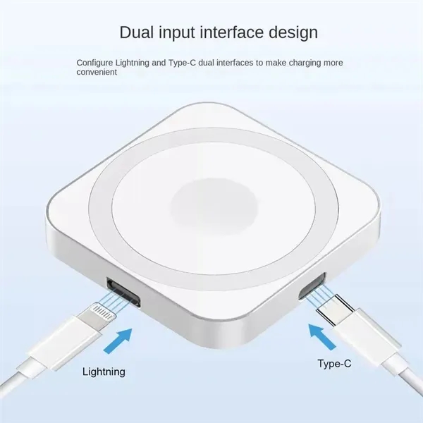 3-in-1 Wireless Charging Pad - 3-in-1 Wireless Charging Pad - Image 6 of 7