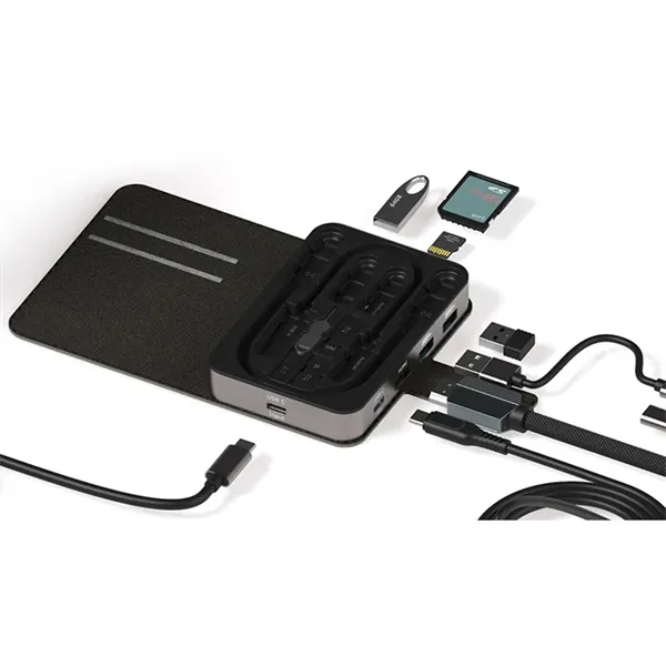 Compact Charging Hub Kit phone laptop extender Power Banks - Compact Charging Hub Kit phone laptop extender Power Banks - Image 2 of 4
