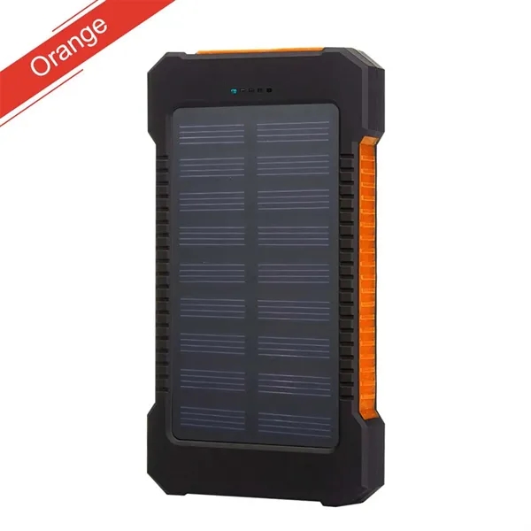 10,000-mAh Solar Power Bank W/ Flashlight compass Carabiner - 10,000-mAh Solar Power Bank W/ Flashlight compass Carabiner - Image 7 of 12