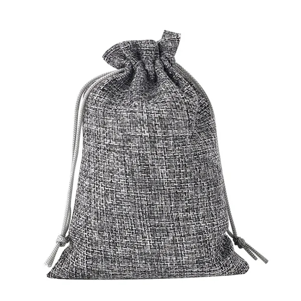 Linen Drawstring Bag - Linen Drawstring Bag - Image 1 of 3