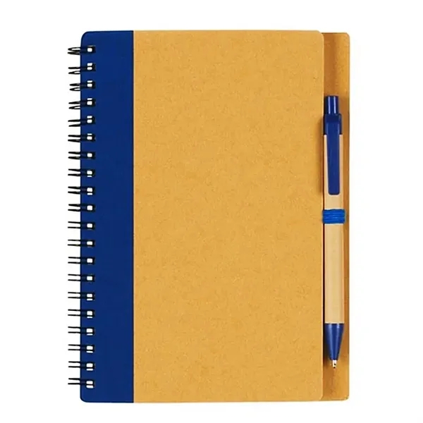 Eco Spiral Notebook and Pen - Eco Spiral Notebook and Pen - Image 2 of 2