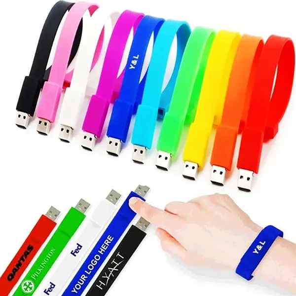 16 GB Wristband USB Flash Drive - 16 GB Wristband USB Flash Drive - Image 0 of 2