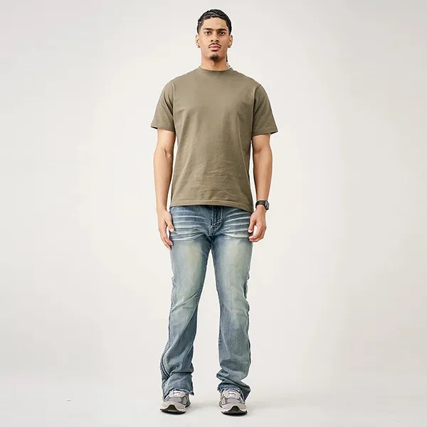 10 OZ Heavyweight Cotton T-Shirt - 10 OZ Heavyweight Cotton T-Shirt - Image 4 of 6