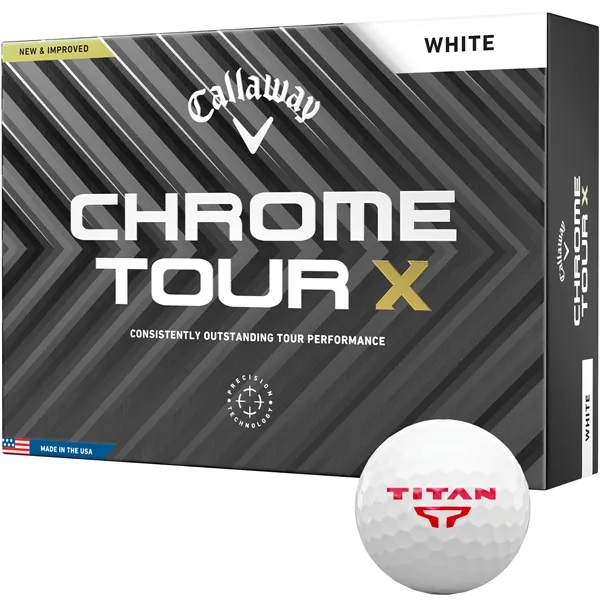 Custom Callaway Chrome Tour X Golf Ball