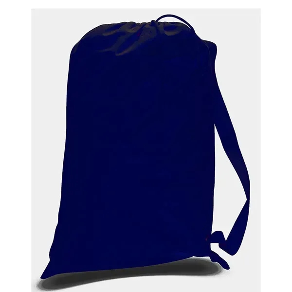 Custom Printed Drawstring Laundry Bag 12 OZ - Custom Printed Drawstring Laundry Bag 12 OZ - Image 2 of 4