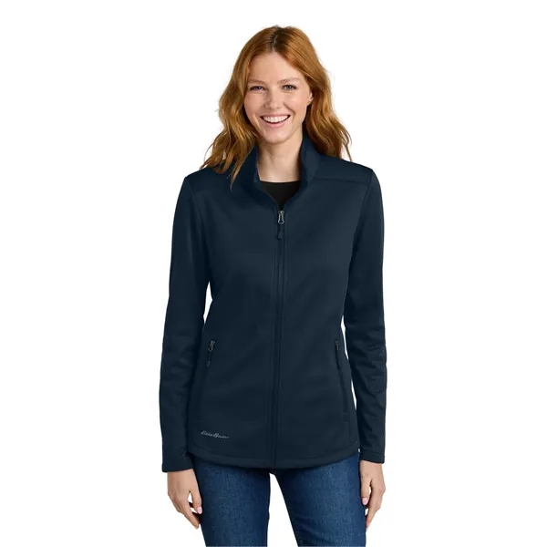 Eddie Bauer Women's Smooth Mid Layer Fleece Full-Zip - Eddie Bauer Women's Smooth Mid Layer Fleece Full-Zip - Image 9 of 14