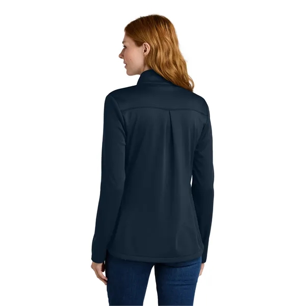 Eddie Bauer Women's Smooth Mid Layer Fleece Full-Zip - Eddie Bauer Women's Smooth Mid Layer Fleece Full-Zip - Image 10 of 14