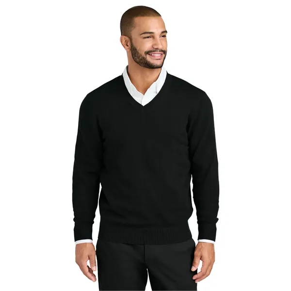 Port Authority Easy Care V-Neck Sweater - Port Authority Easy Care V-Neck Sweater - Image 4 of 19