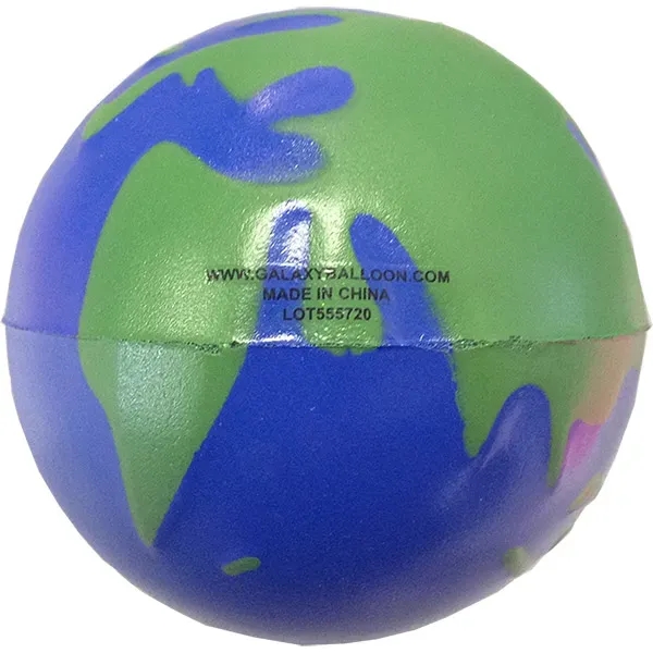 Foam Stress Reliever Globe - Foam Stress Reliever Globe - Image 2 of 3