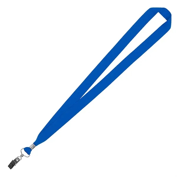 3/4" Eco Friendly rPET Lanyard with Bulldog Clip - 3/4" Eco Friendly rPET Lanyard with Bulldog Clip - Image 7 of 10