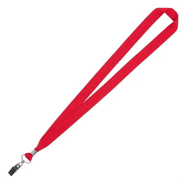 3/4" Eco Friendly rPET Lanyard with Bulldog Clip - 3/4" Eco Friendly rPET Lanyard with Bulldog Clip - Image 8 of 10
