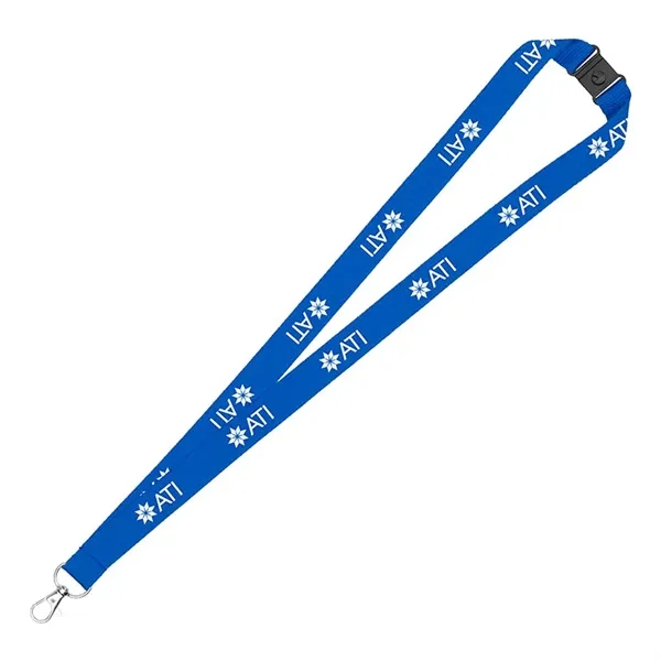 3/4" Eco Friendly rPET Lanyard with Safety Breakaway - 3/4" Eco Friendly rPET Lanyard with Safety Breakaway - Image 2 of 12