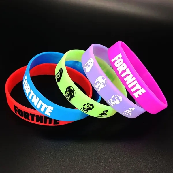 Glow in the Dark Silicone Bracelet - Glow in the Dark Silicone Bracelet - Image 0 of 3