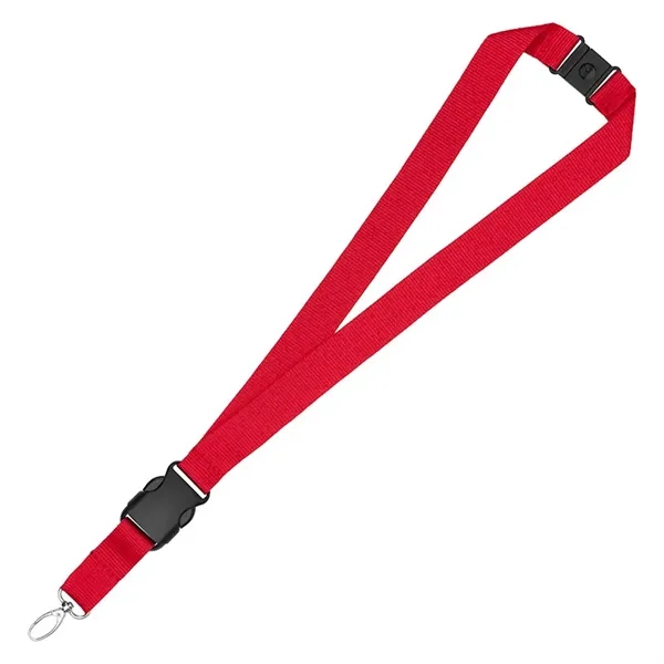 1" Eco Friendly rPET Lanyard w/ Buckle and Safety Breakaway - 1" Eco Friendly rPET Lanyard w/ Buckle and Safety Breakaway - Image 8 of 10