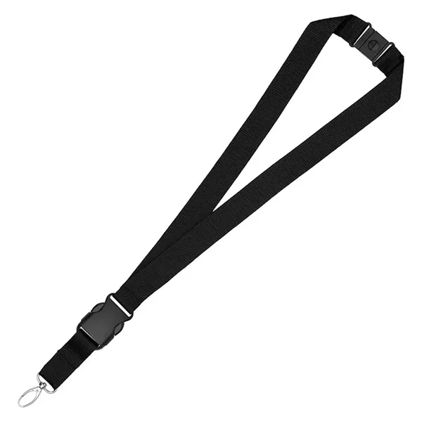 1" Eco Friendly rPET Lanyard w/ Buckle and Safety Breakaway - 1" Eco Friendly rPET Lanyard w/ Buckle and Safety Breakaway - Image 9 of 10